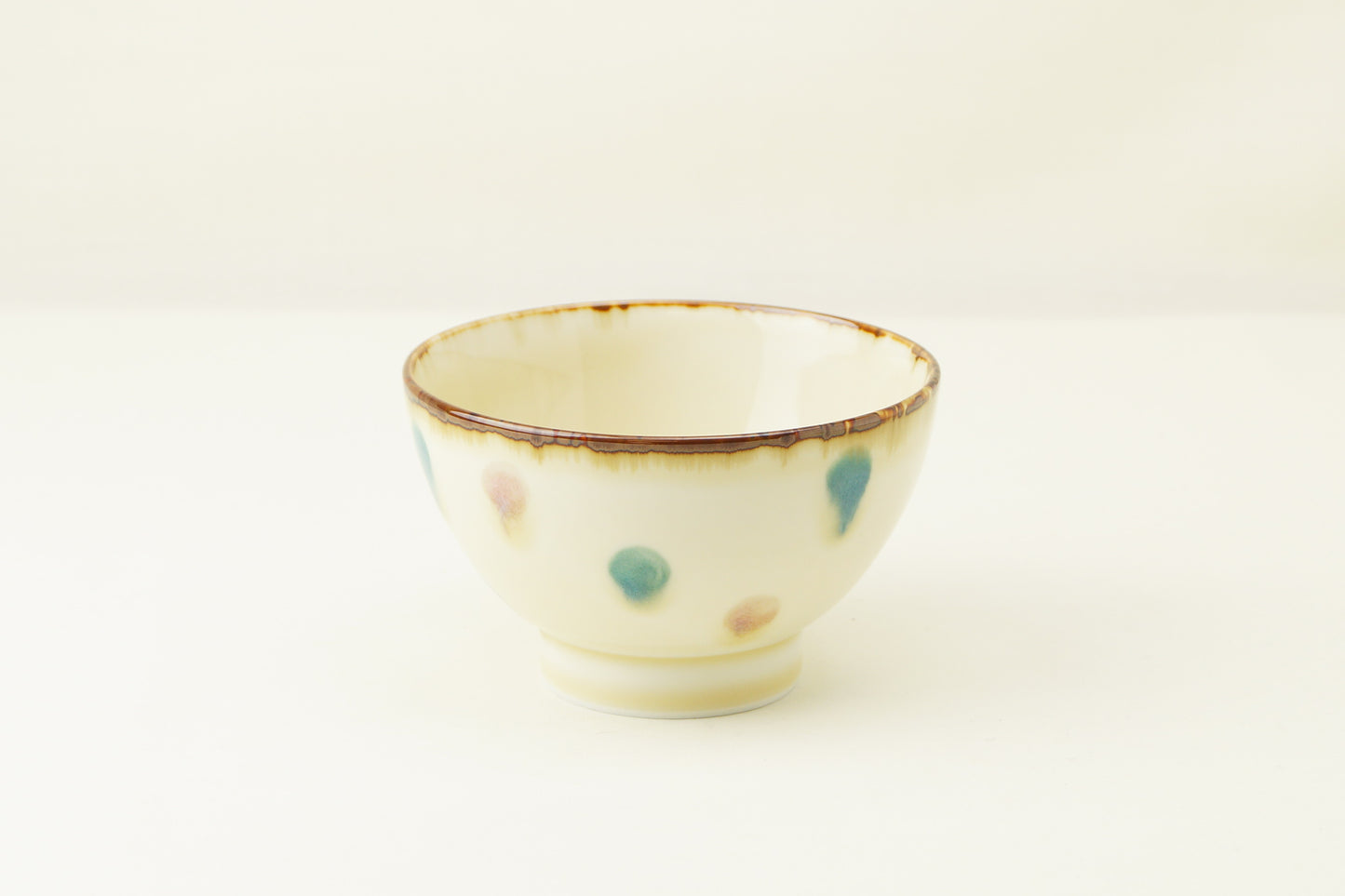 琥珀ドット 茶碗